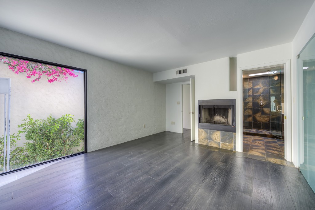 Master Bedroom with new 7" plank flooring